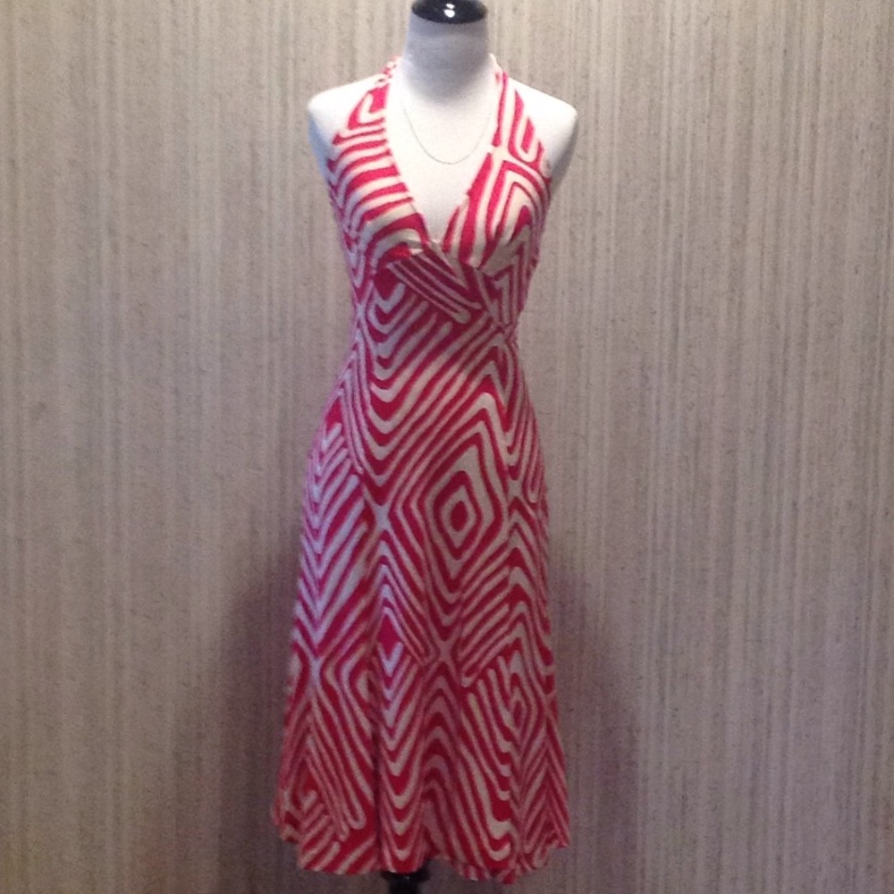 GORGEOUS SILK WRAP DRESS EUC